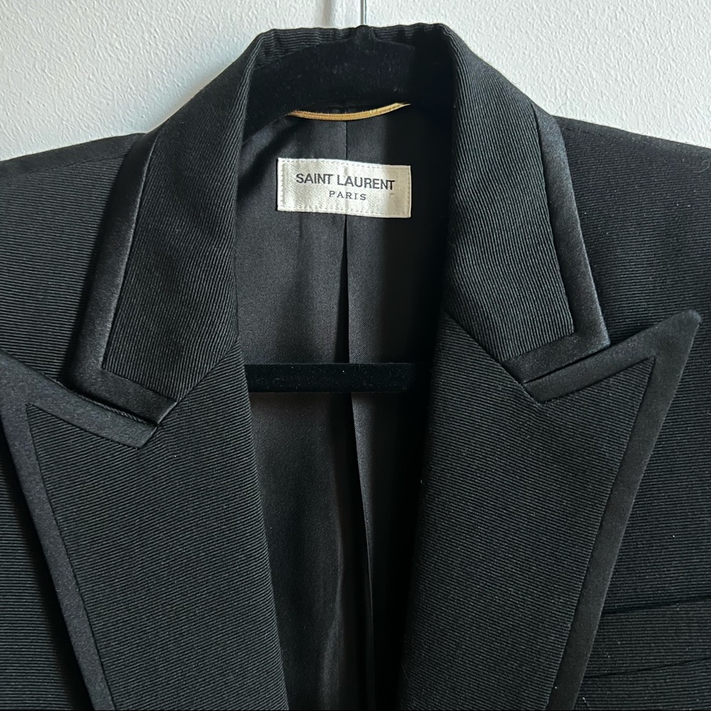 SAINT LAURENT BLACK BLAZER